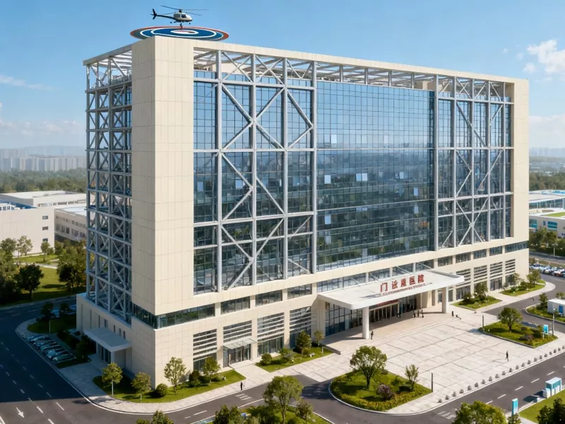 Zer eskatu behar diozu ospitale altzairuzko eraikin bati?